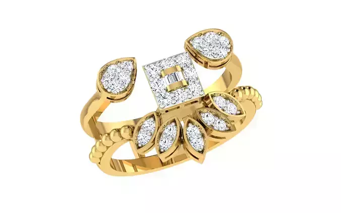 Women ring 3dm stl render detail 3D print model 3D print model