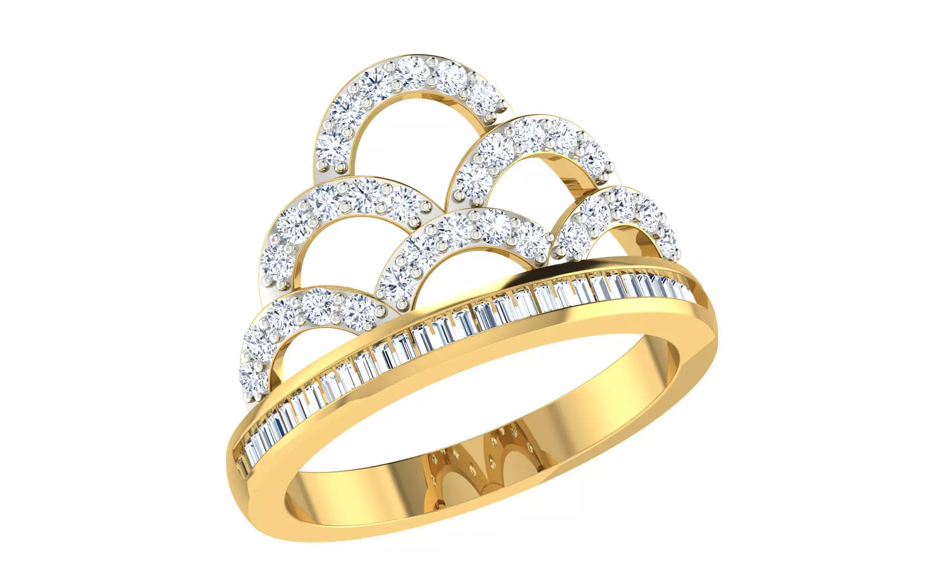 Women ring 3dm stl render detail 3D print model 3D print model_0