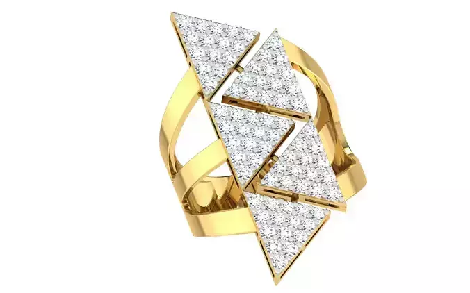 Women ring 3dm stl render detail 3D print model 3D print model