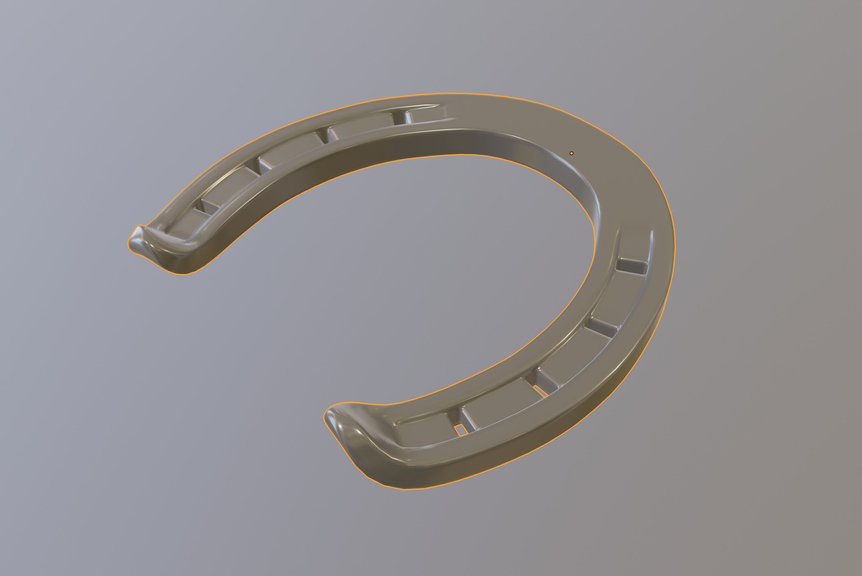 Horse Shoe 3D model_8