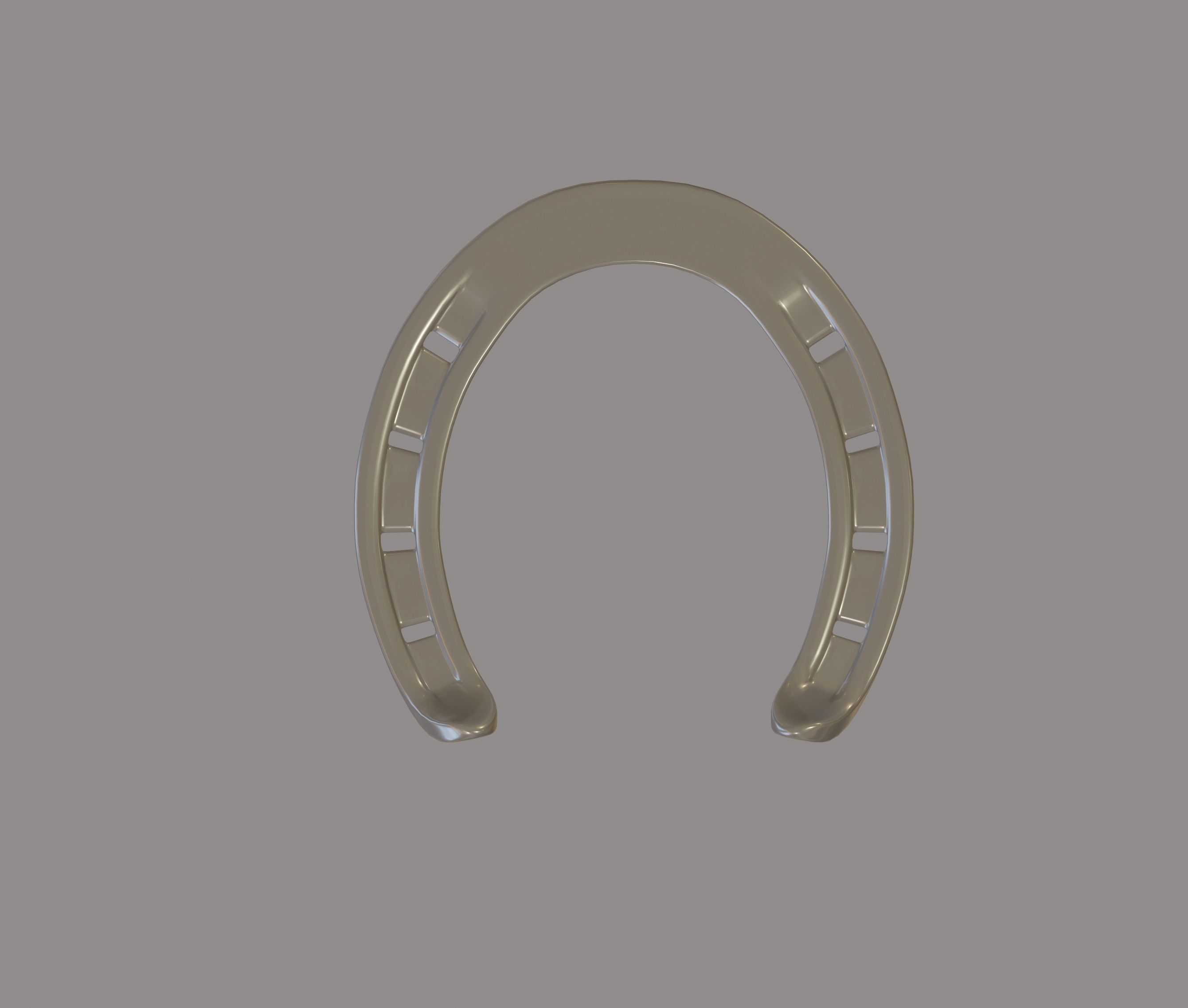 Horse Shoe 3D model_3