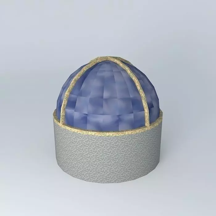 dome glass Free 3D model_0