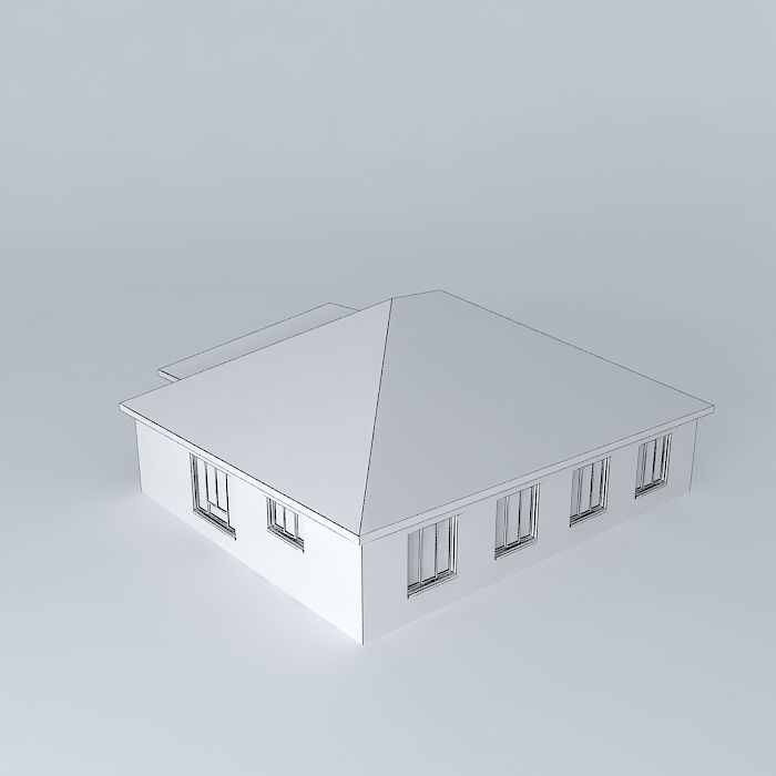 Paul's Duplex Free 3D model_3