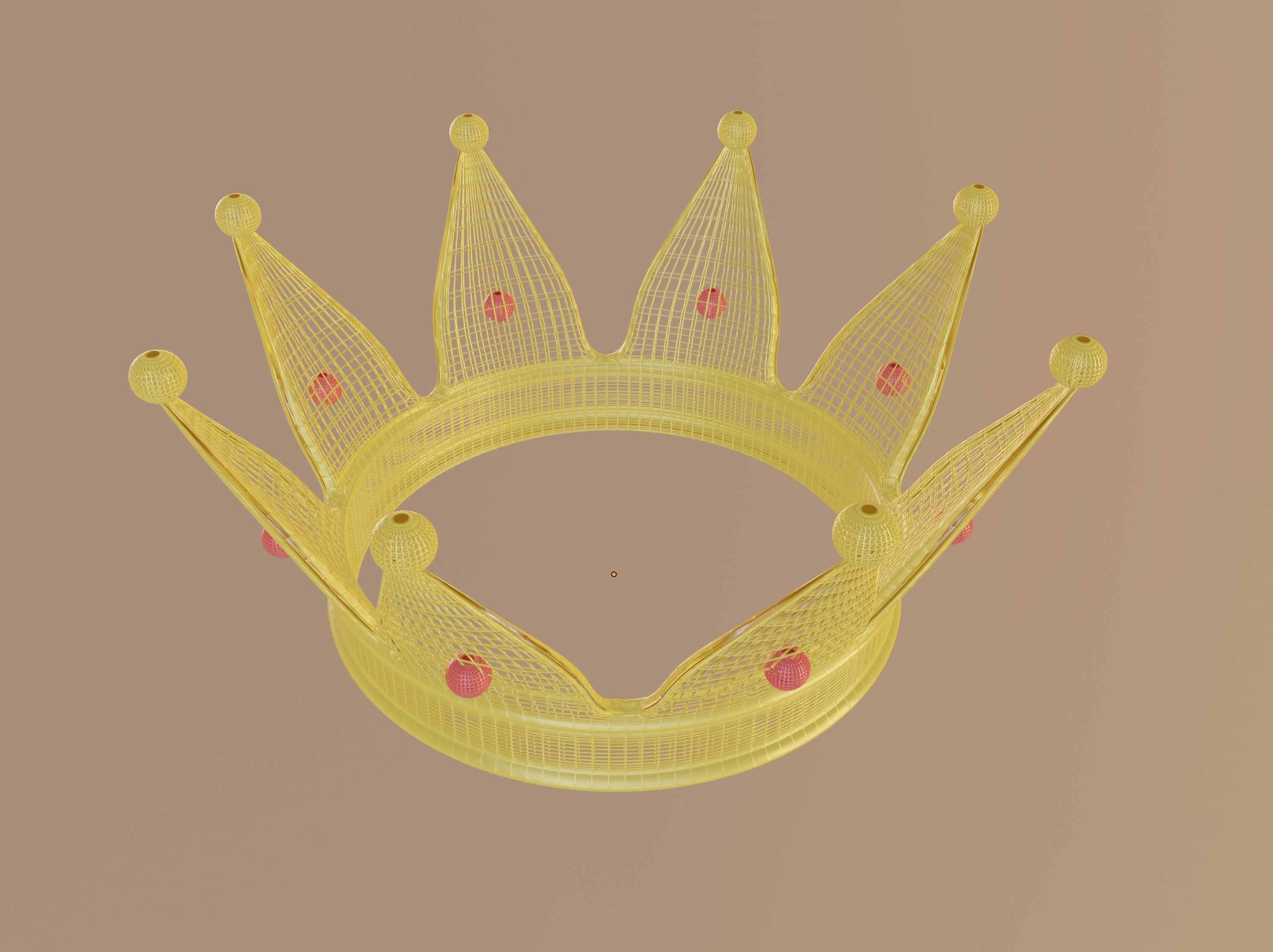 Crown 3D model_11