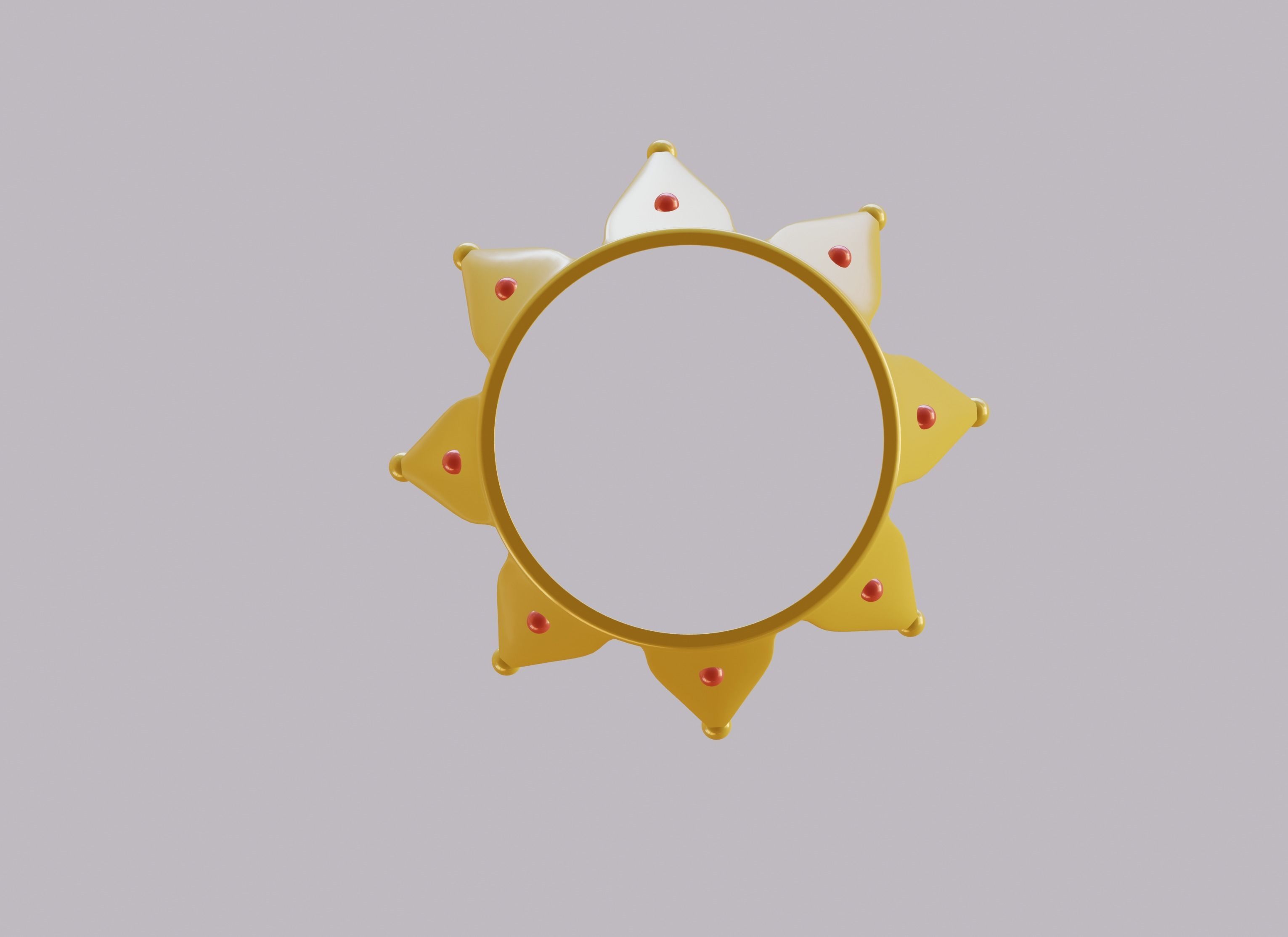 Crown 3D model_5