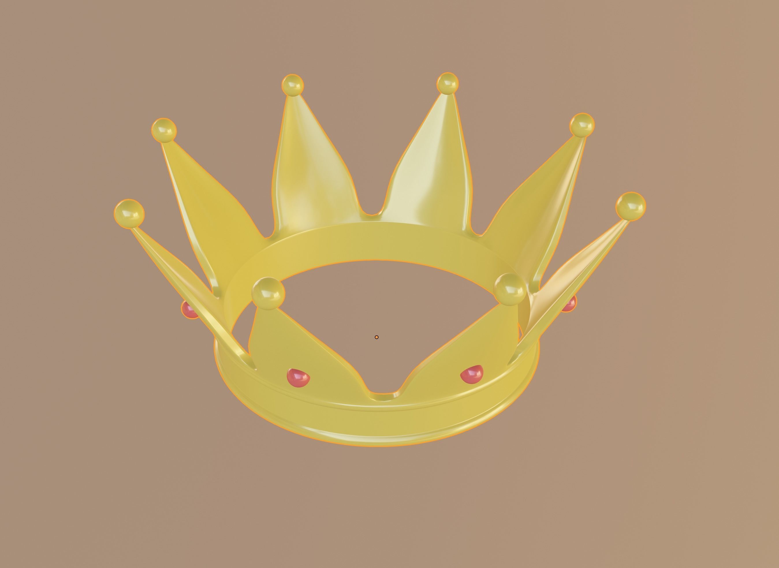 Crown 3D model_9