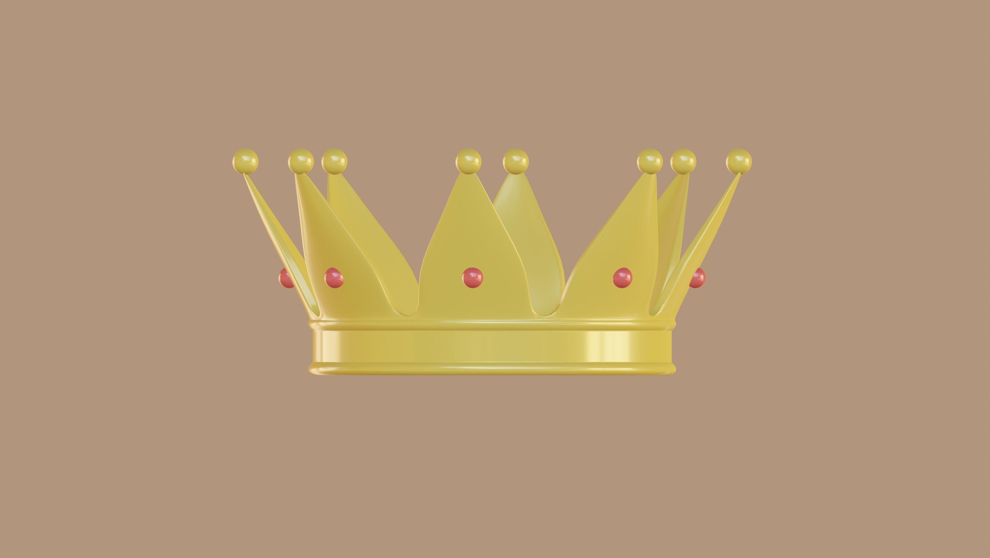 Crown 3D model_1