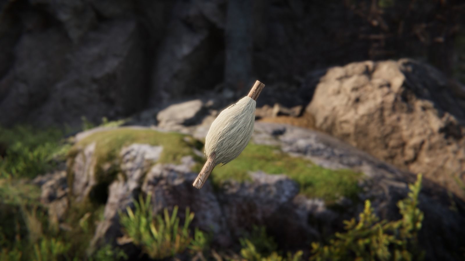 Improvised Weapons and Crafting Materials Low-poly 3D model_13