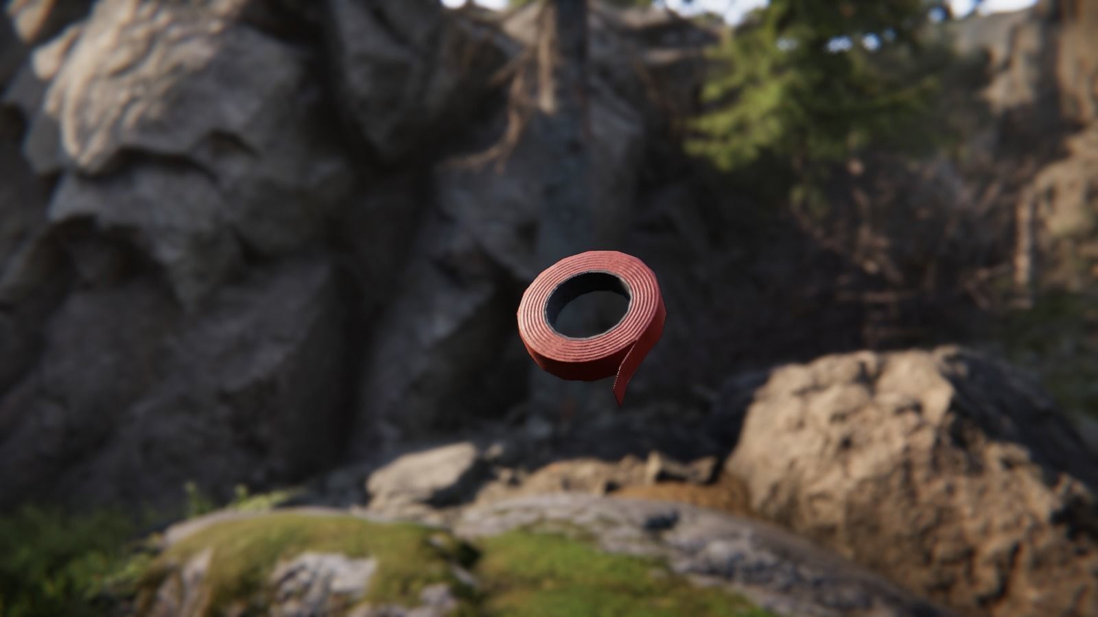 Improvised Weapons and Crafting Materials Low-poly 3D model_14