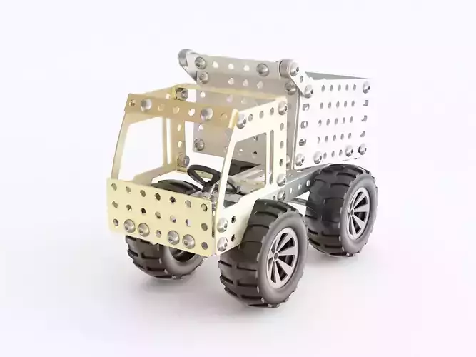 Designer toy truck