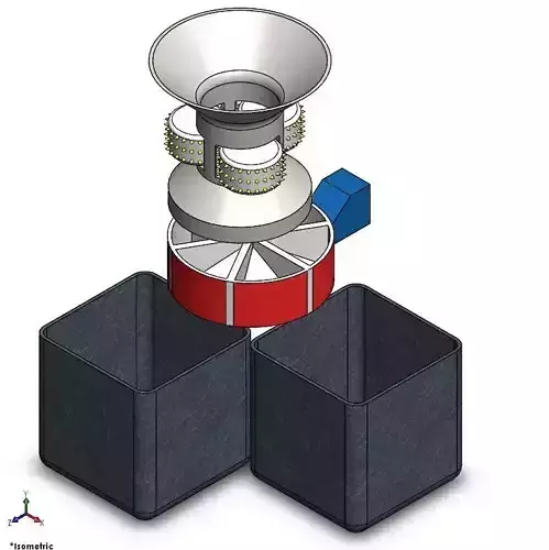 Garbage system 3D model