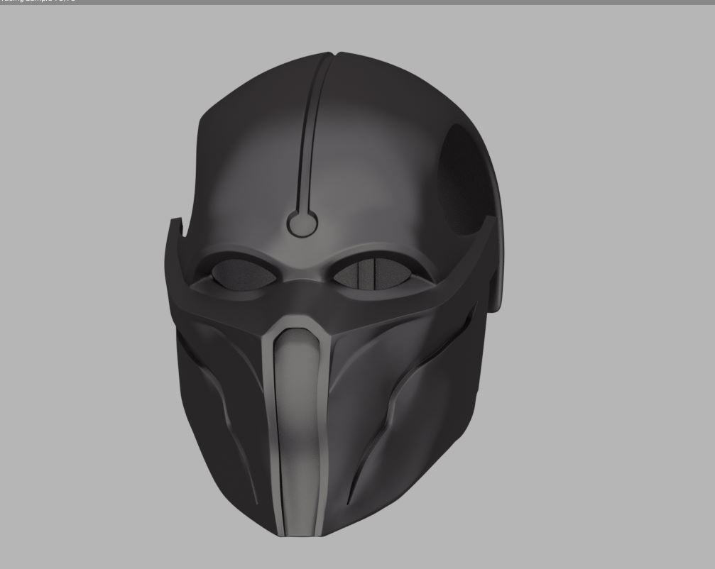 Noob Saibot mask for face from Mortal Kombat 11 3D print model_8