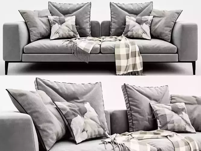 3D Michel Sofa by BeBItalia