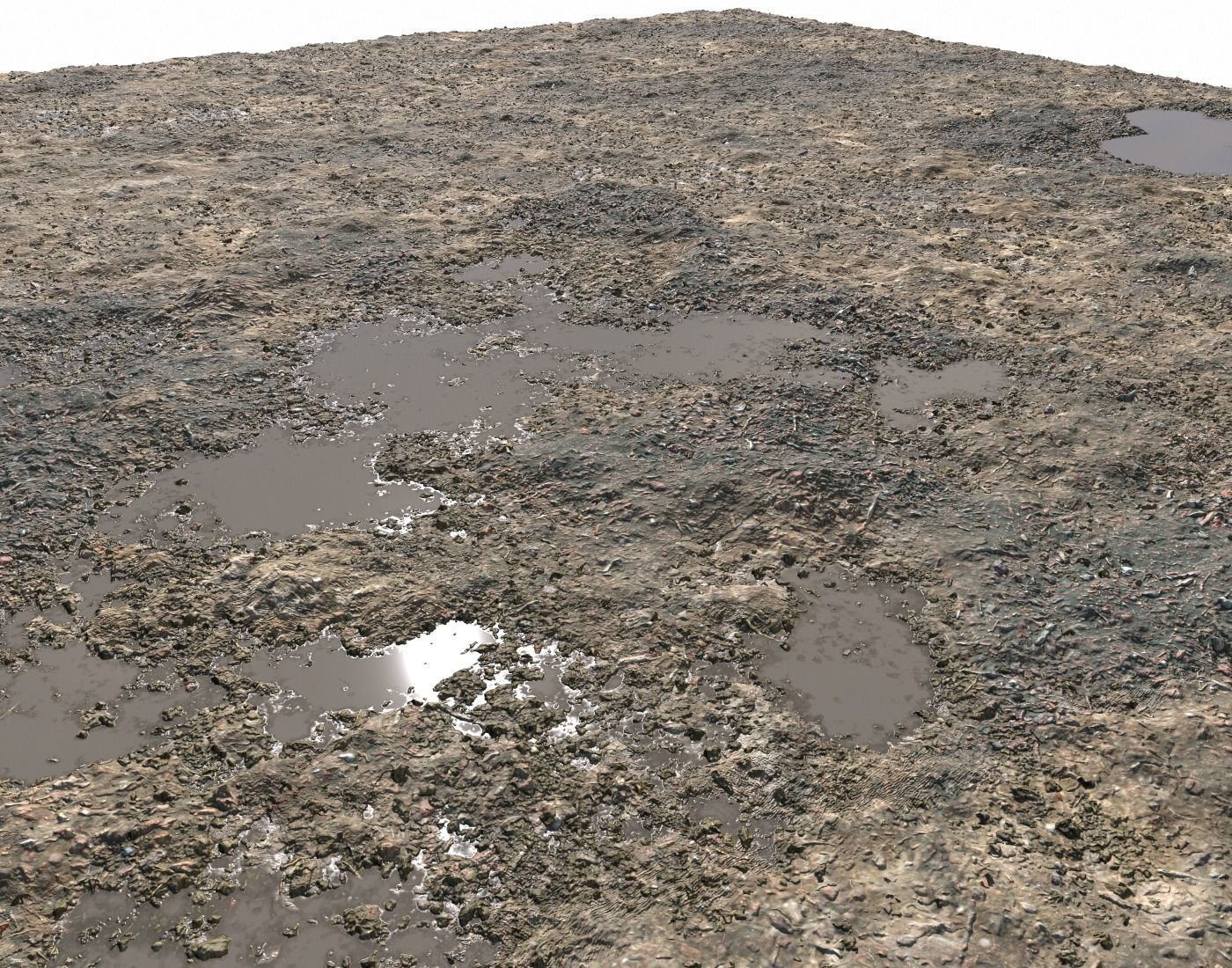 Dirty Ground PBR Texture_8