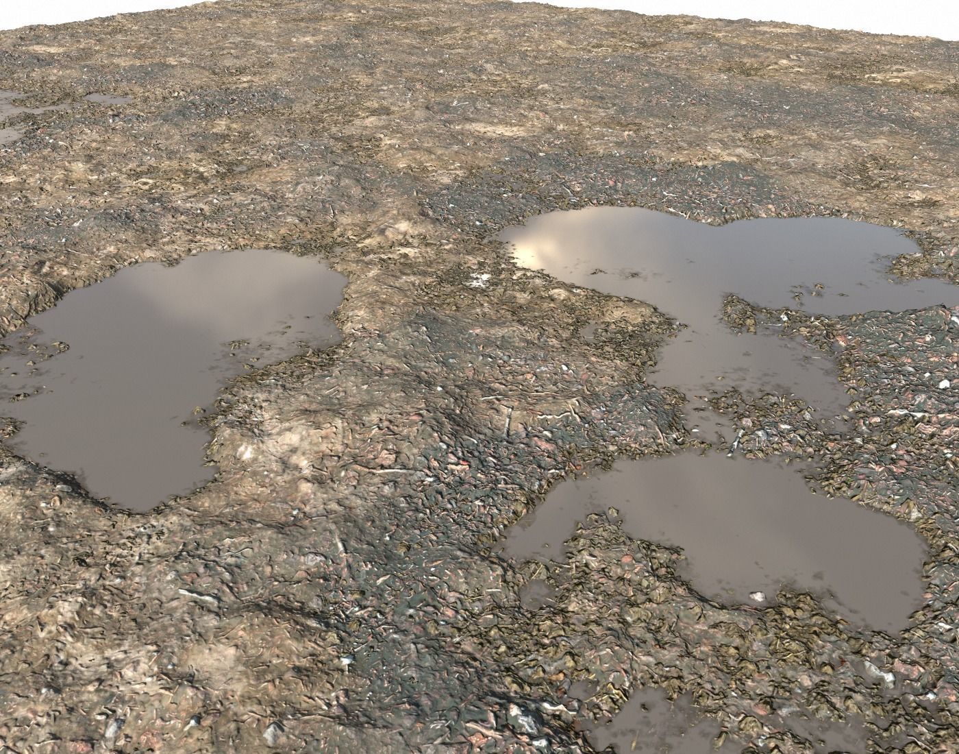 Dirty Ground PBR Texture_9