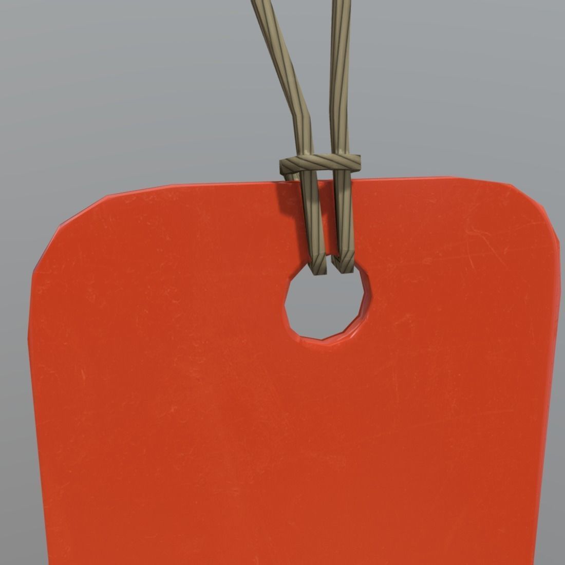 Price Tags 3 Low-poly 3D model_11