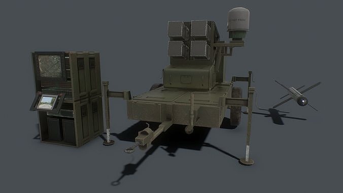 Exactor mk2 Low-poly 3D model