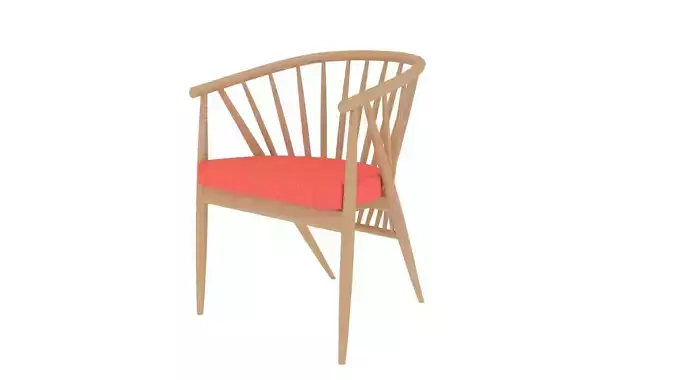 Retro chair - Wood