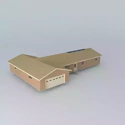 House with Model Railroad