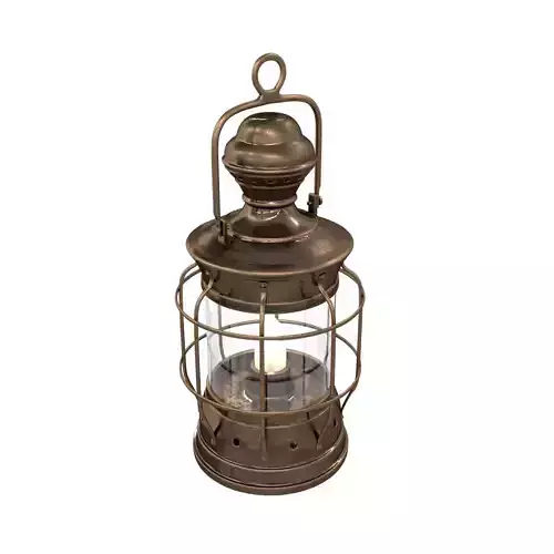 Old Lamp 5 3D model