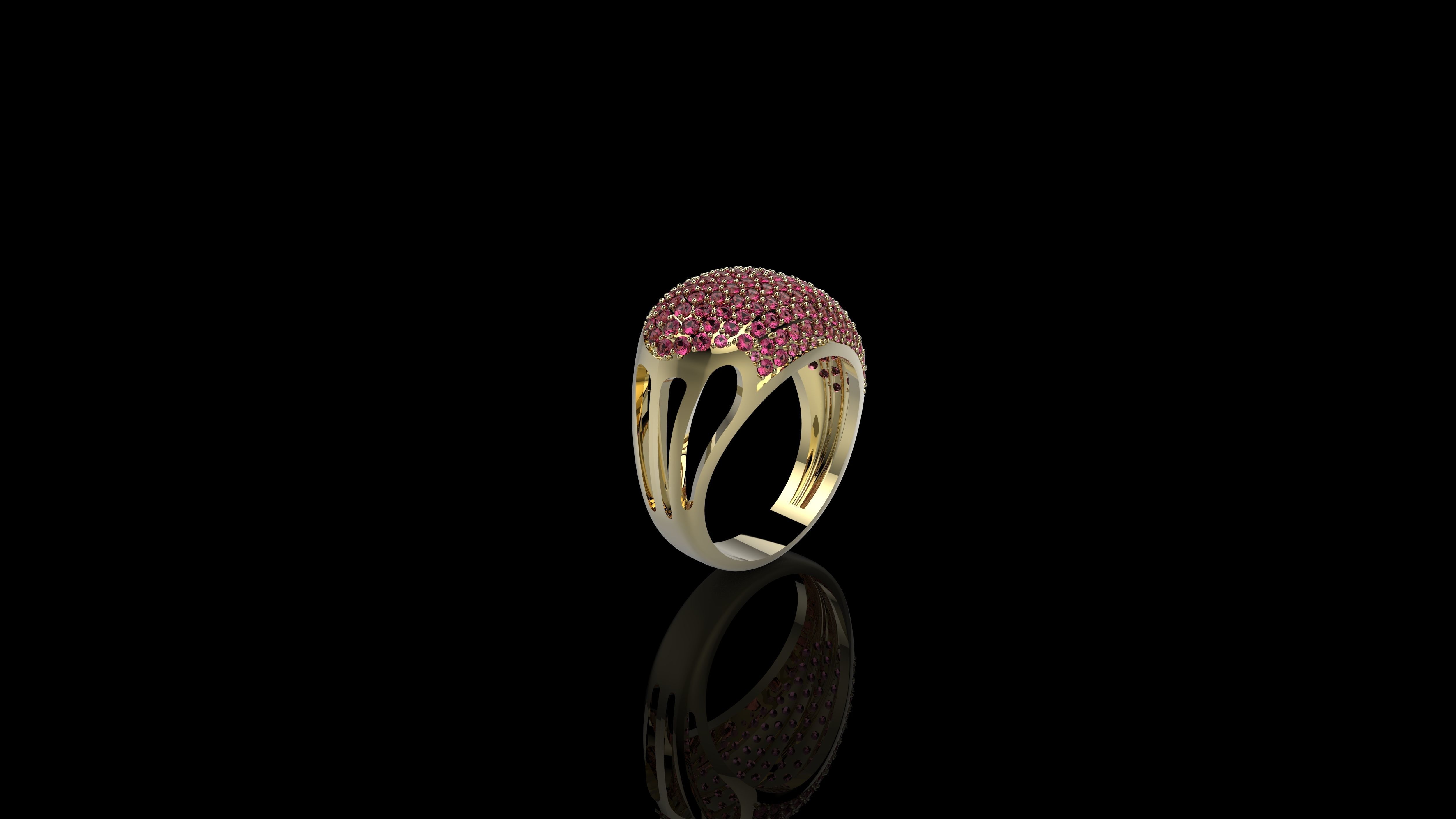 M RINGS N9 3D print model_4