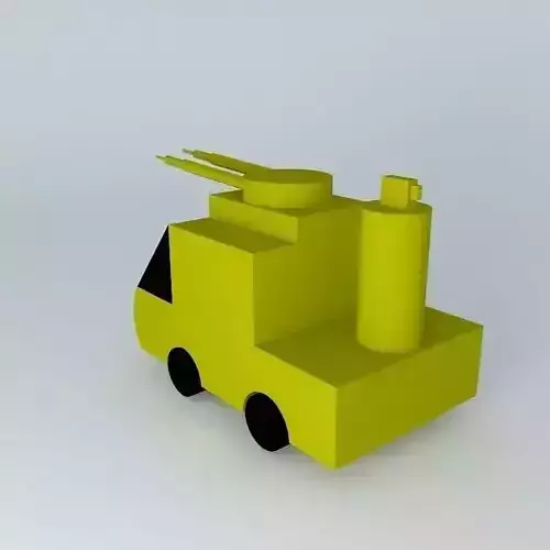 army car Free 3D model