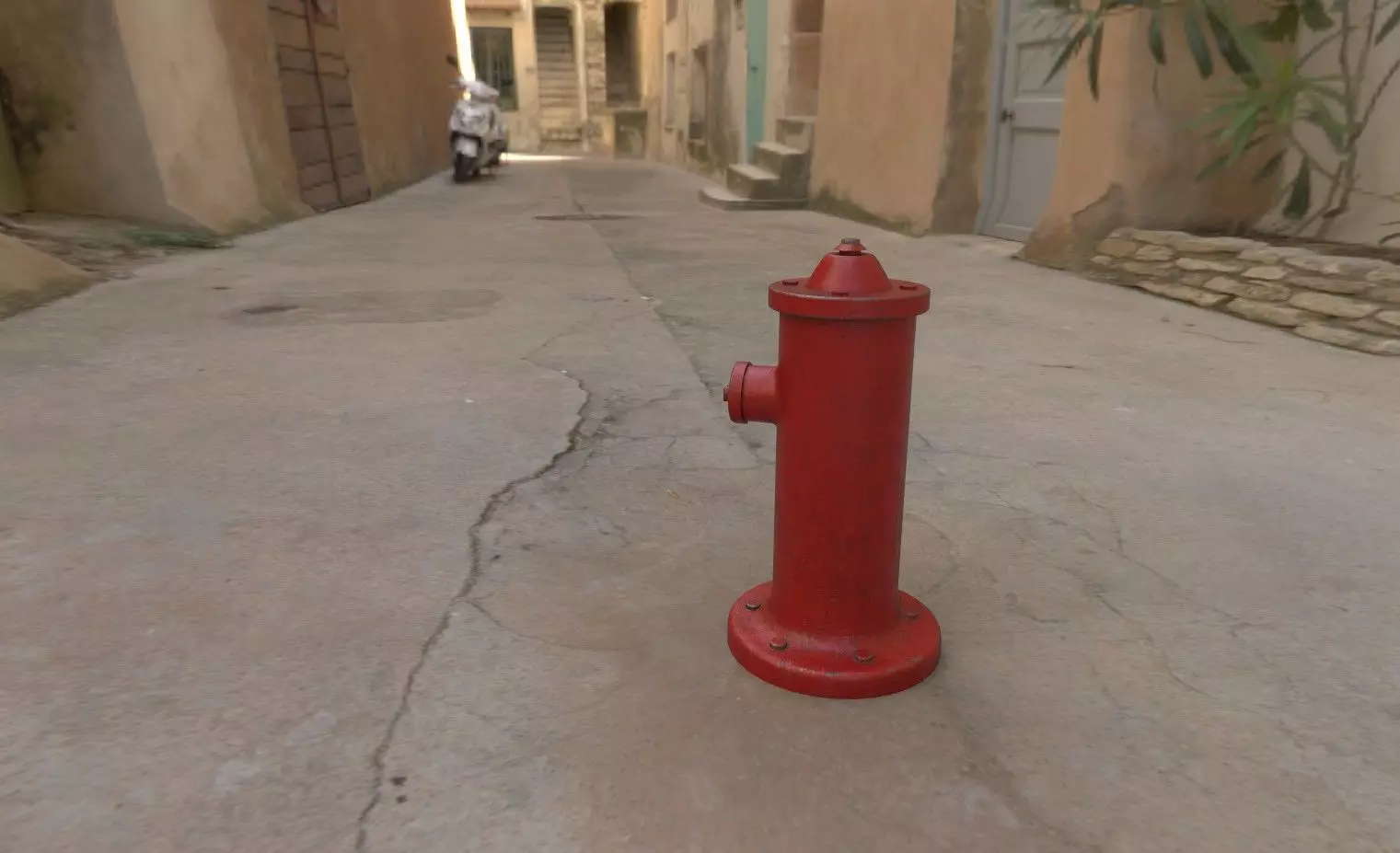 Simple Fire Hydrant Free 3D model