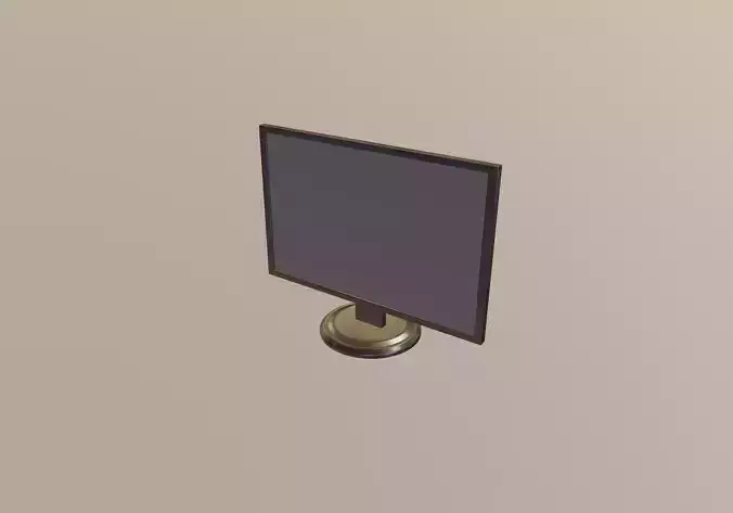 Monitor stand 3D model
