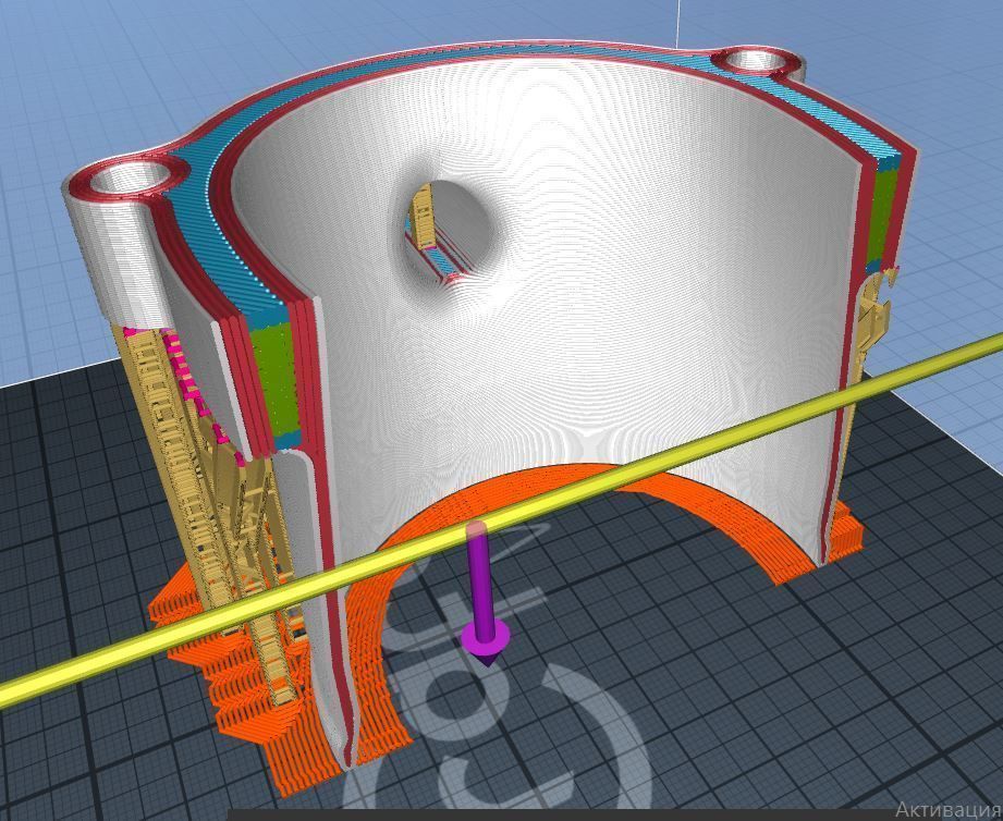 LEXMAUL Powercap c20xe 80 mm pipe 3D print model_7