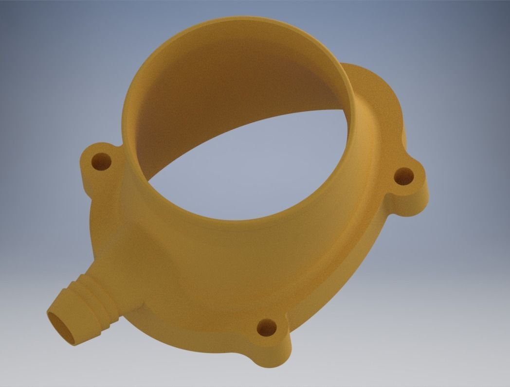 LEXMAUL Powercap c20xe 80 mm pipe 3D print model_1