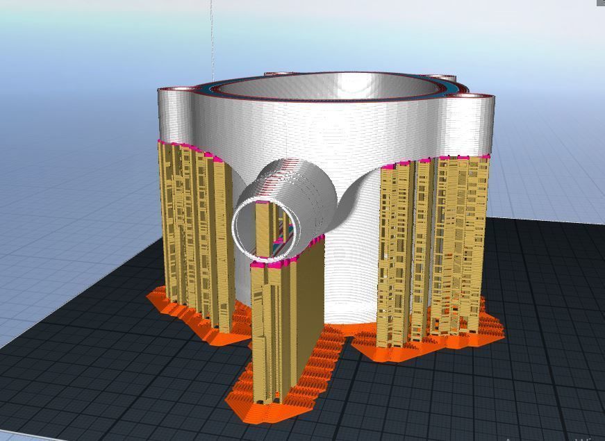 LEXMAUL Powercap c20xe 80 mm pipe 3D print model_6