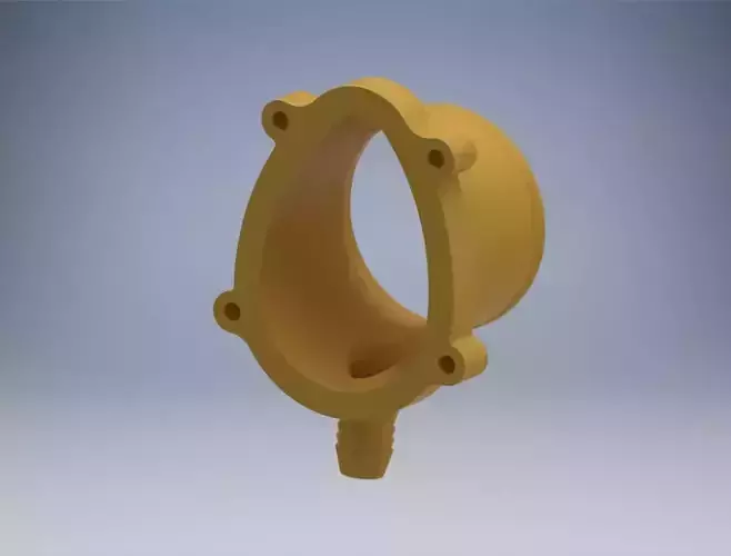 LEXMAUL Powercap c20xe 80 mm pipe  3D print model