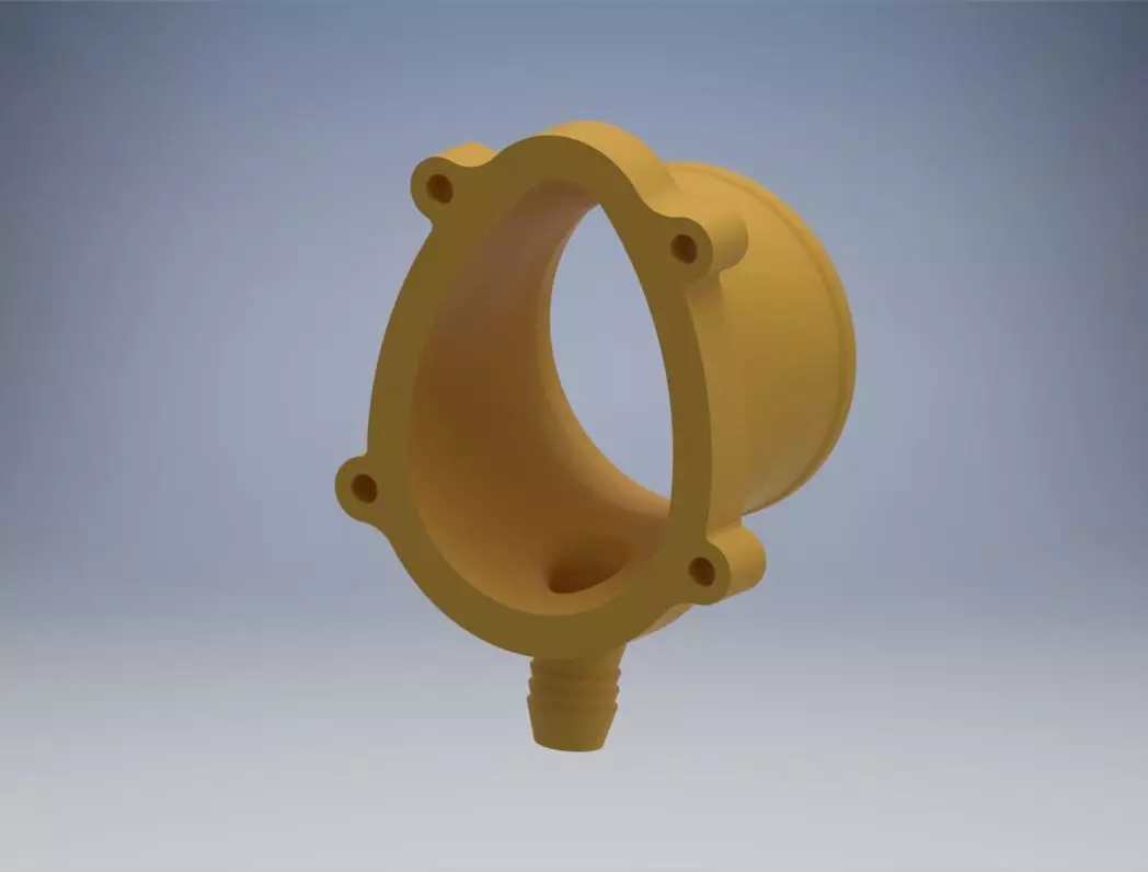 LEXMAUL Powercap c20xe 80 mm pipe 3D print model_0