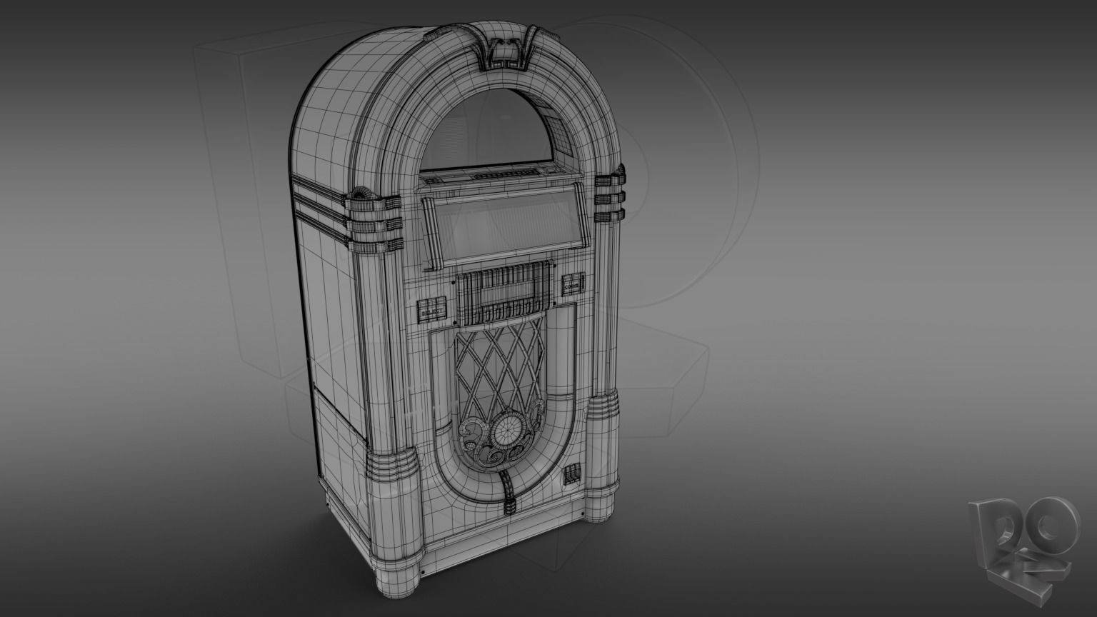 The Jukebox 3D model_5