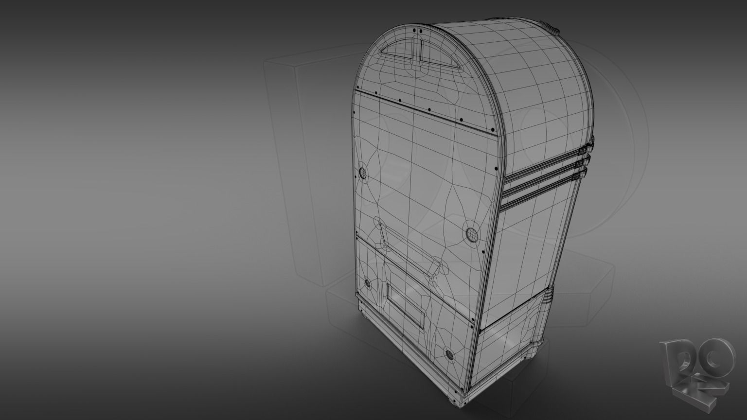 The Jukebox 3D model_9