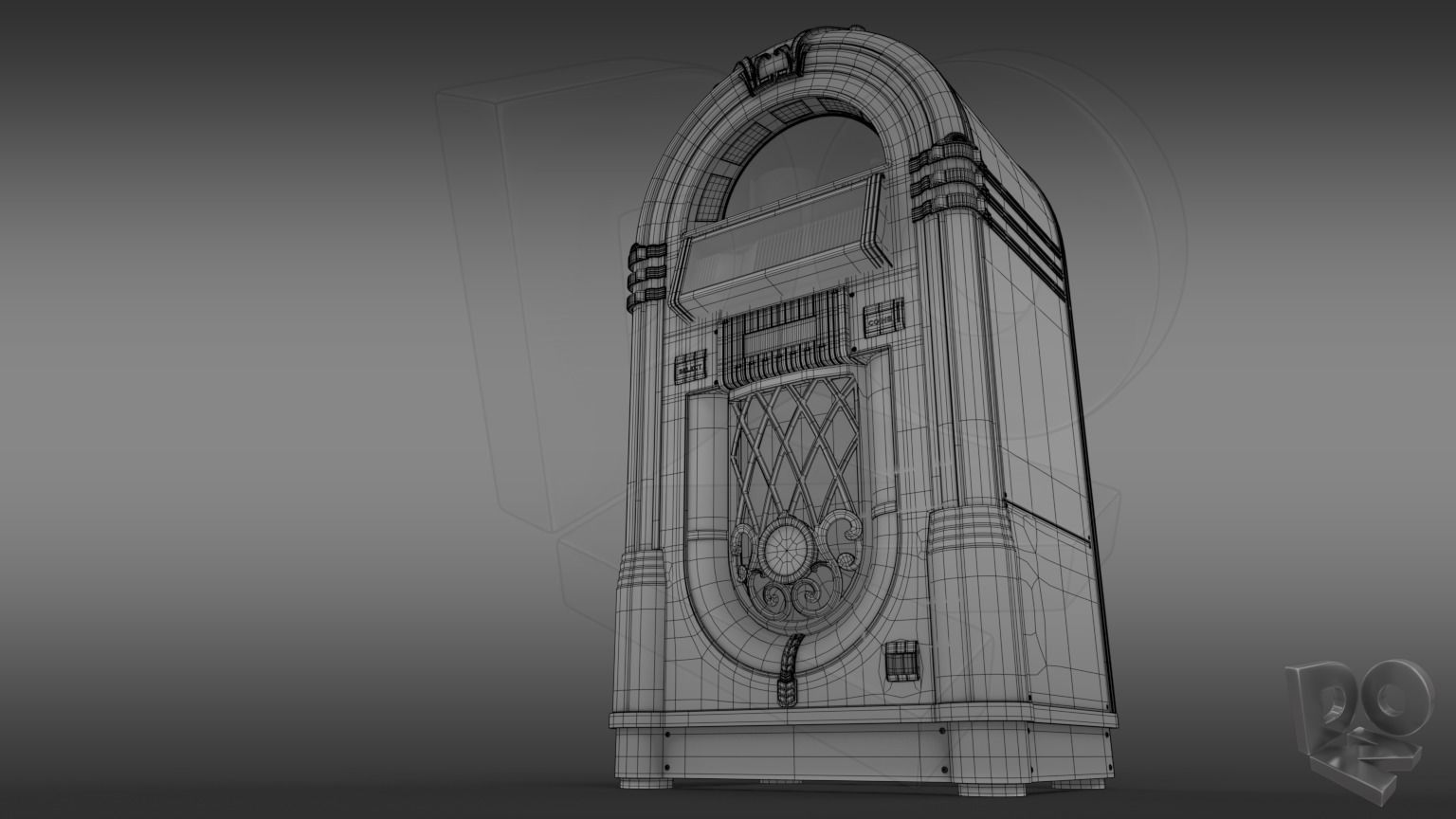 The Jukebox 3D model_3