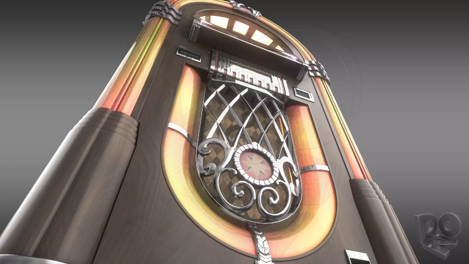 The Jukebox 3D model_0