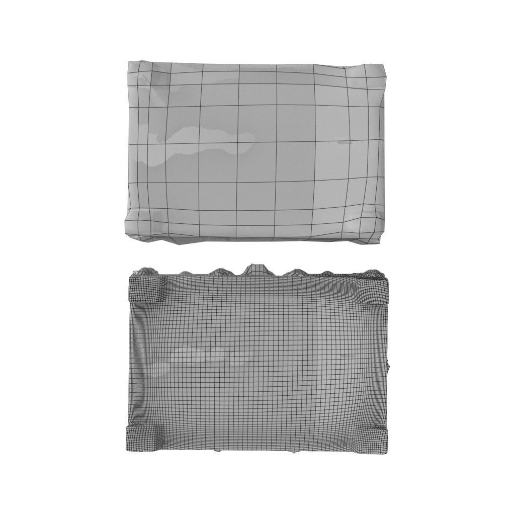 Chest 07 - Low and High Poly Low-poly 3D model_19