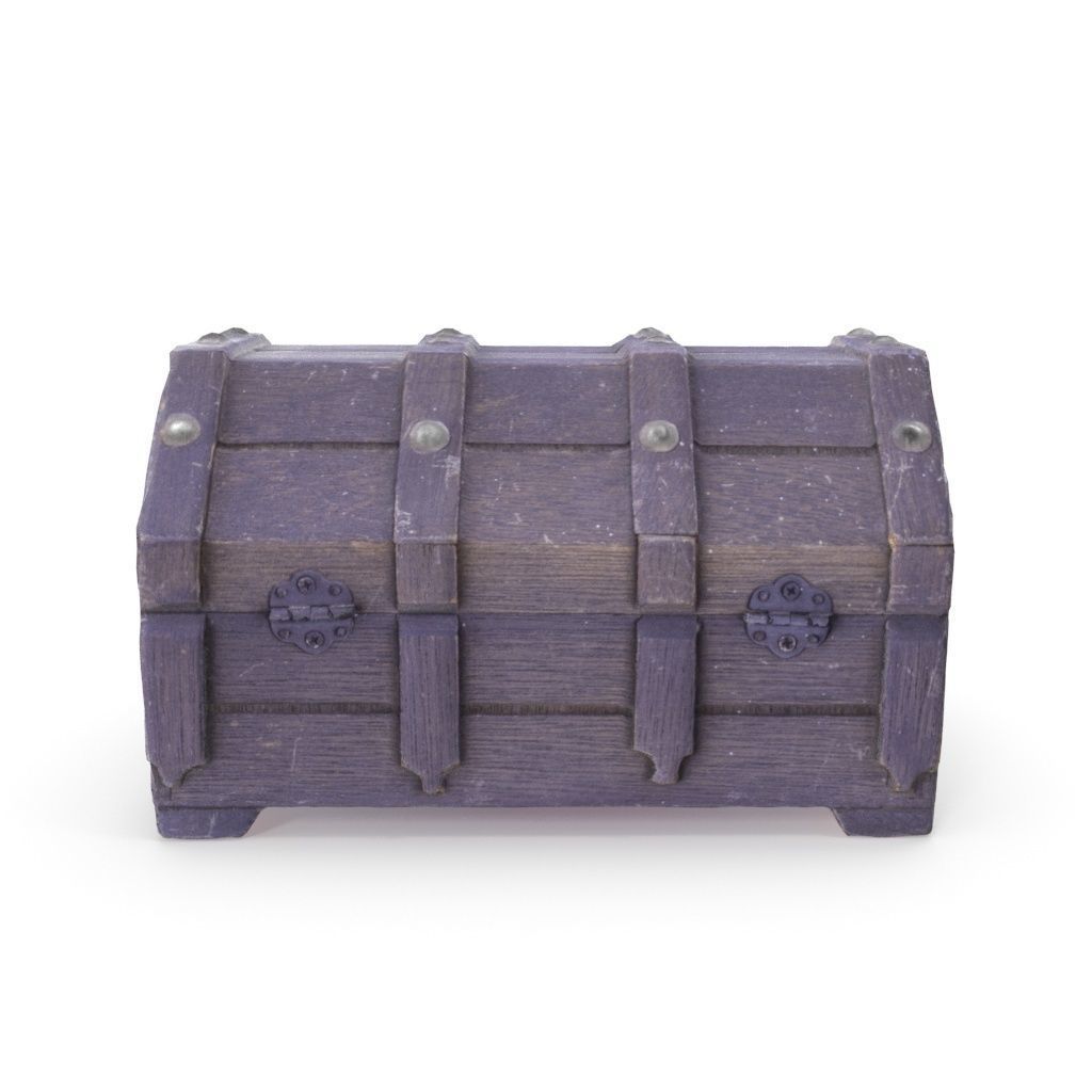 Chest 07 - Low and High Poly Low-poly 3D model_13