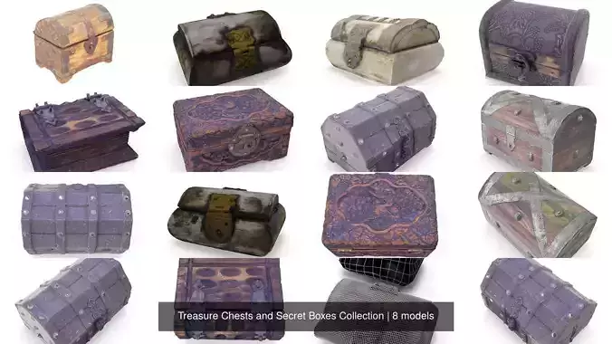 Treasure Chests and Secret Boxes Collection 