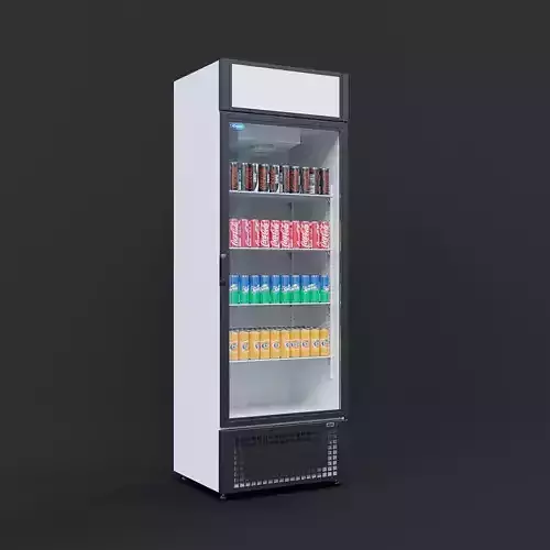 fridge capri 07 3D model