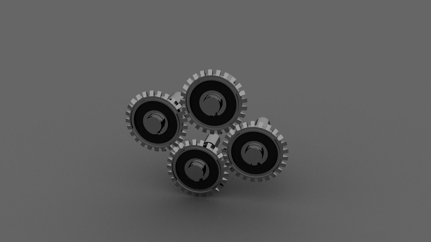 The Gears three 3D model_1
