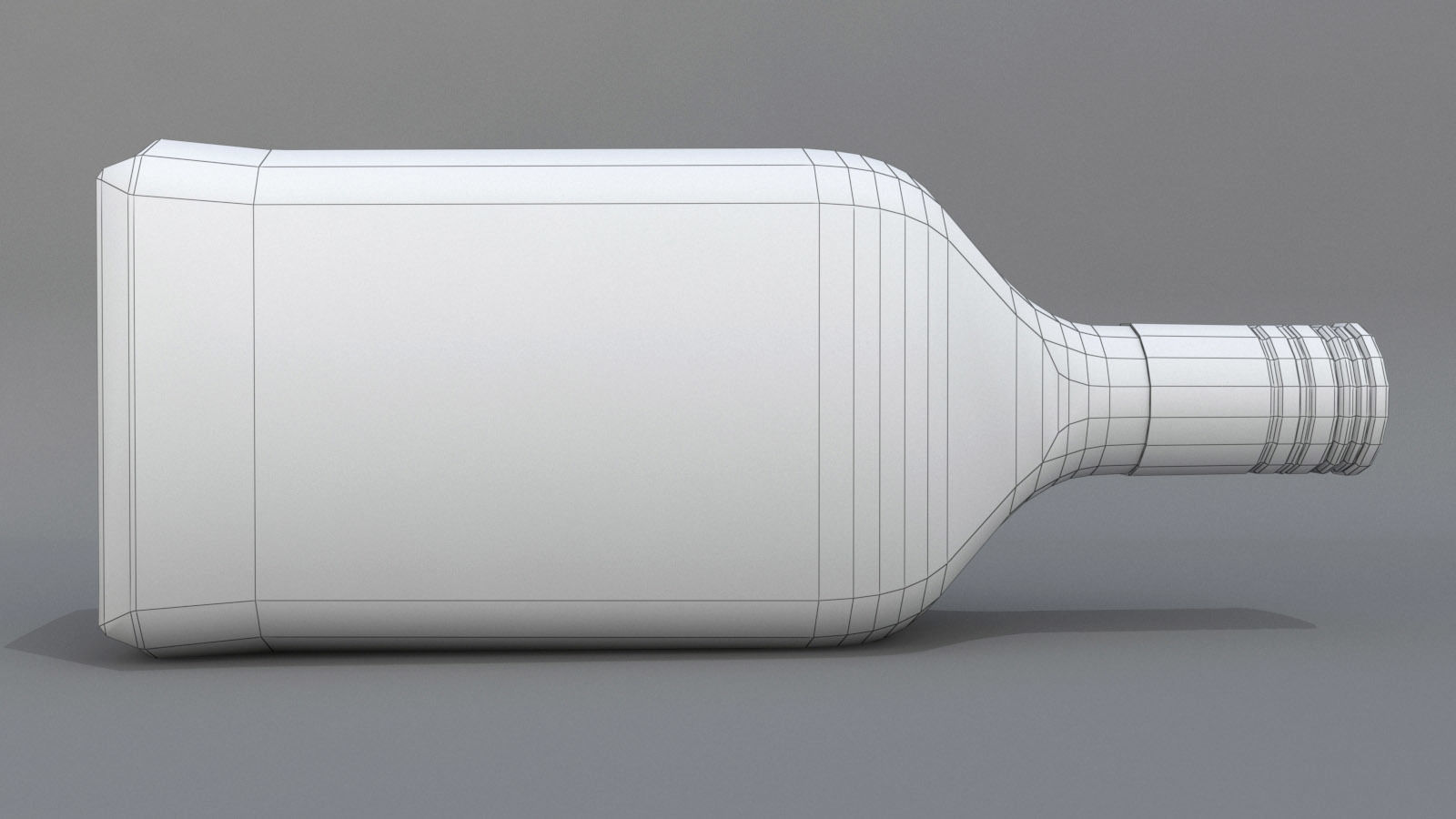 3D Barcelo alcohol Bottle Low-poly 3D model  Low-poly 3D model_6