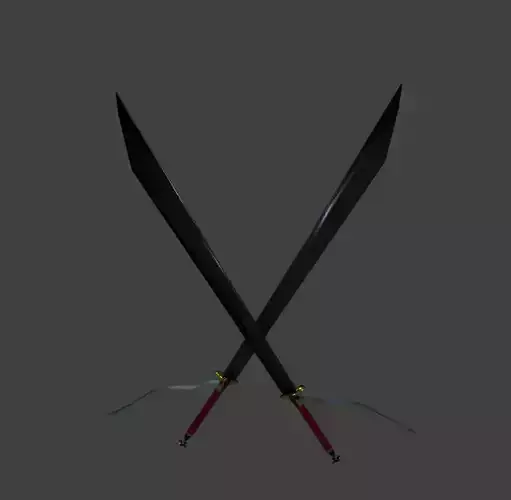 Elven Sword Free 3D model
