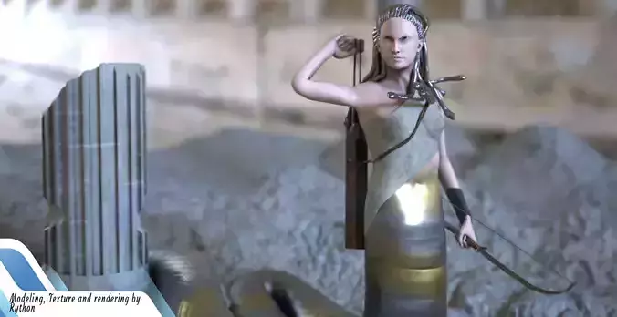 Medusa Amiibo Free 3D print model