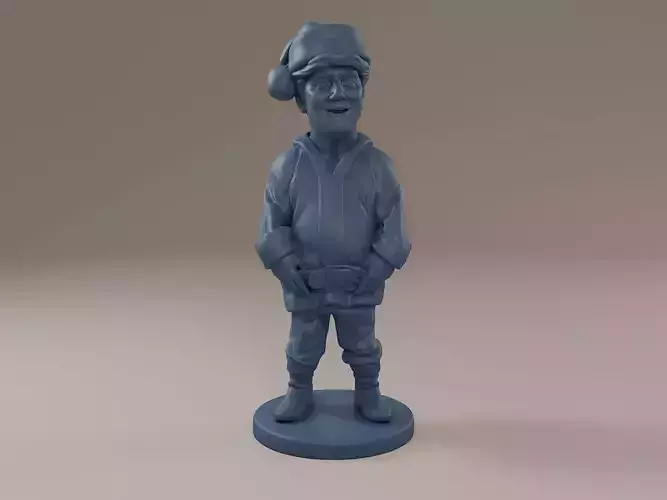 Donald Trump Santa Claus 3D print model