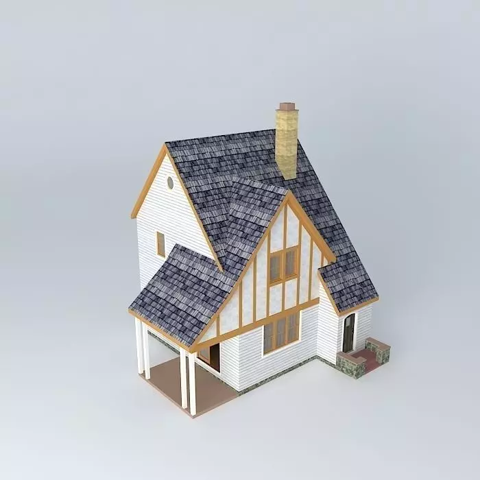Cottage House Free 3D model