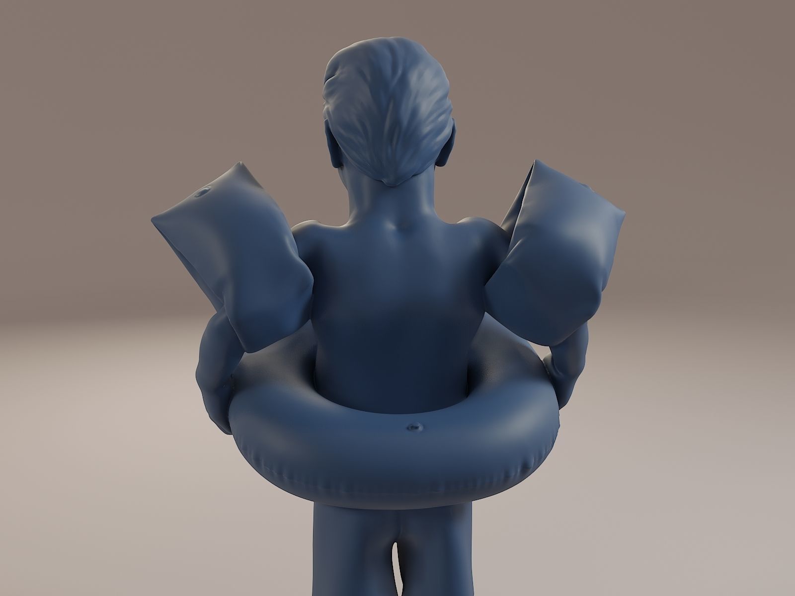 Donald Trump Swimmingpool 3D print model_19
