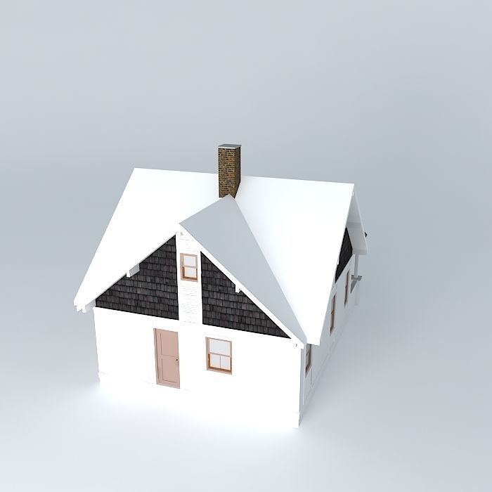 Project House Free 3D model_1