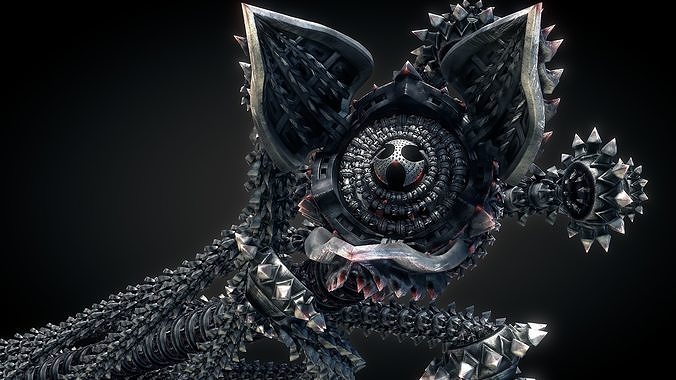 Metal Worm 3D model